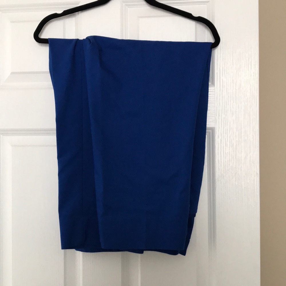 Cobalt blue ankle pants